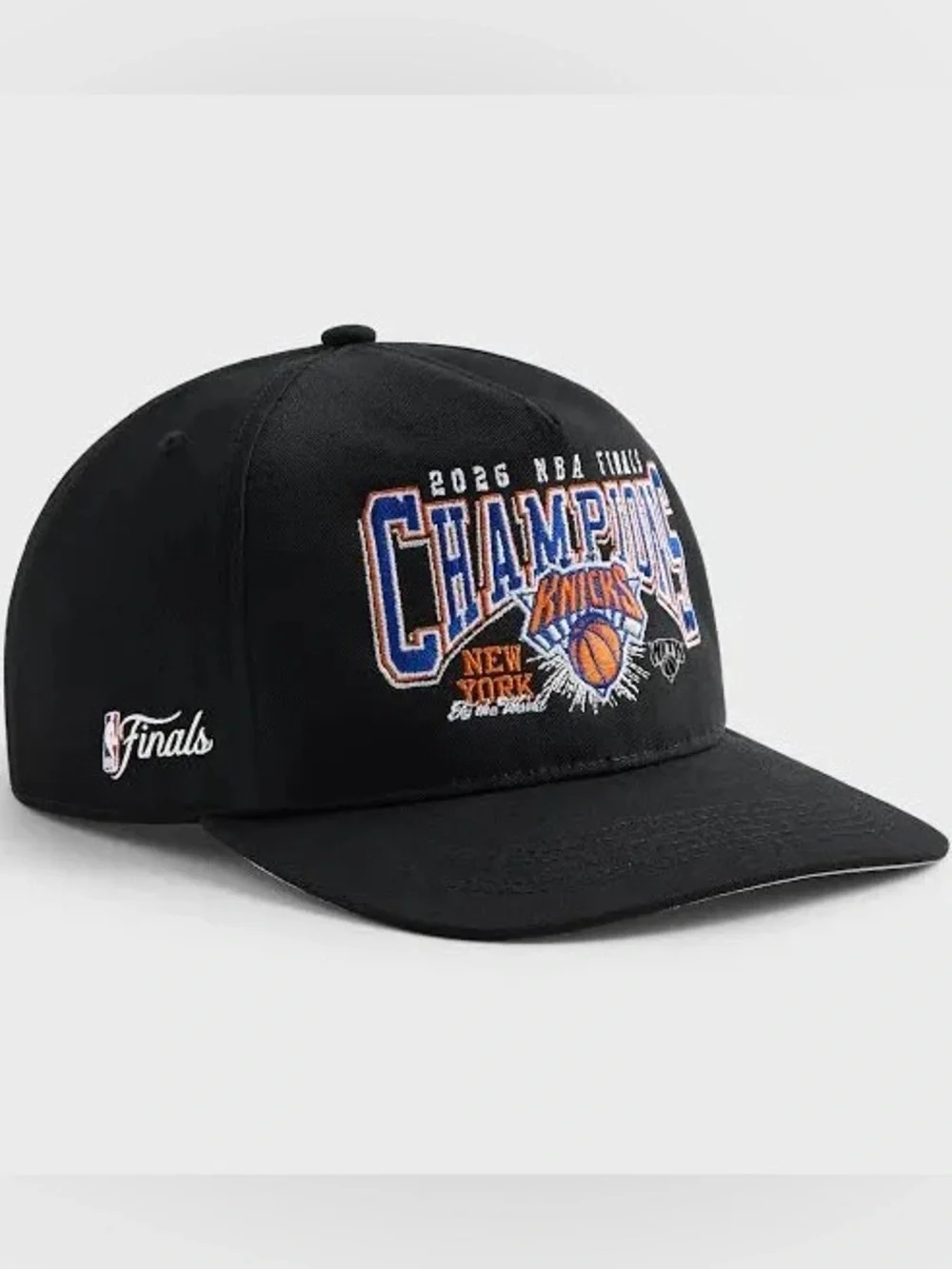 Kith Black New York Knicks 'Champions' Embroidered Hat